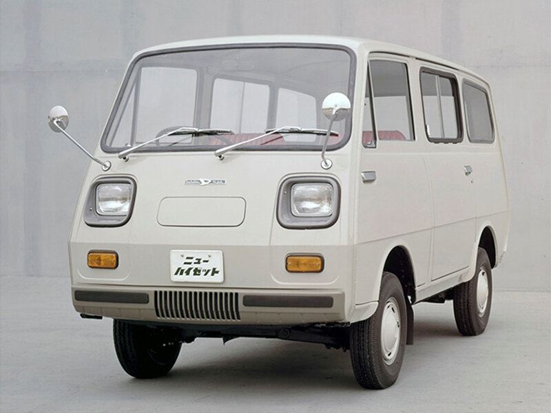 Daihatsu Hijet 3 поколение, минивэн (04.1968 - 02.1972)